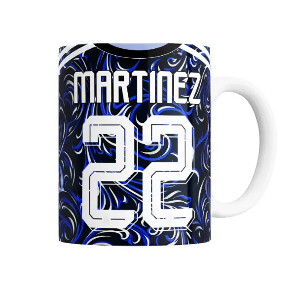 Taza de Cerámica Mundial 2026 Camiseta Suplente Martínez 22