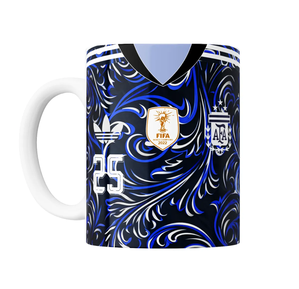 Taza de Cerámica Mundial 2026 Prestianni 25 Camiseta Suplente - vista 2