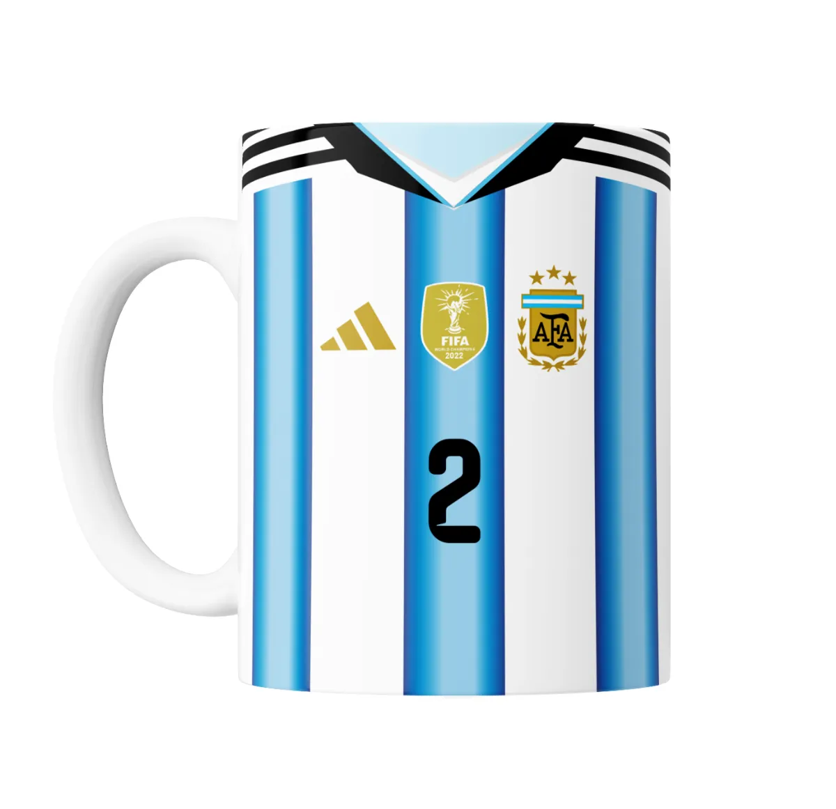 Taza de Cerámica Mundial 2026 Camiseta Titular Balerdi 2 - vista 2