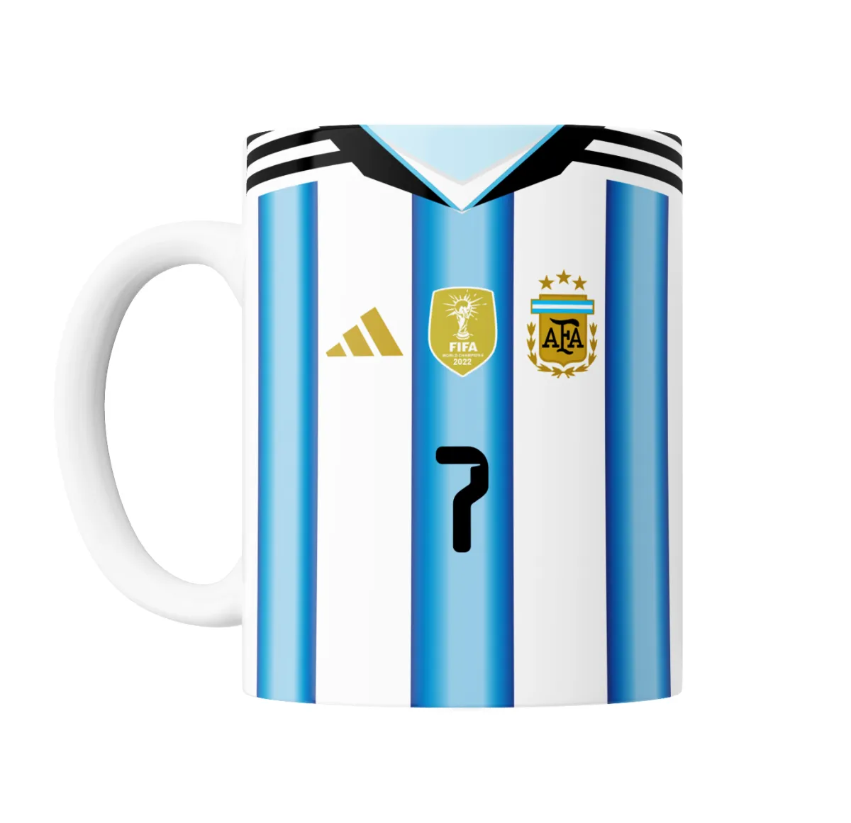 Taza de Cerámica Selección Argentina De Paul 7 - vista 2