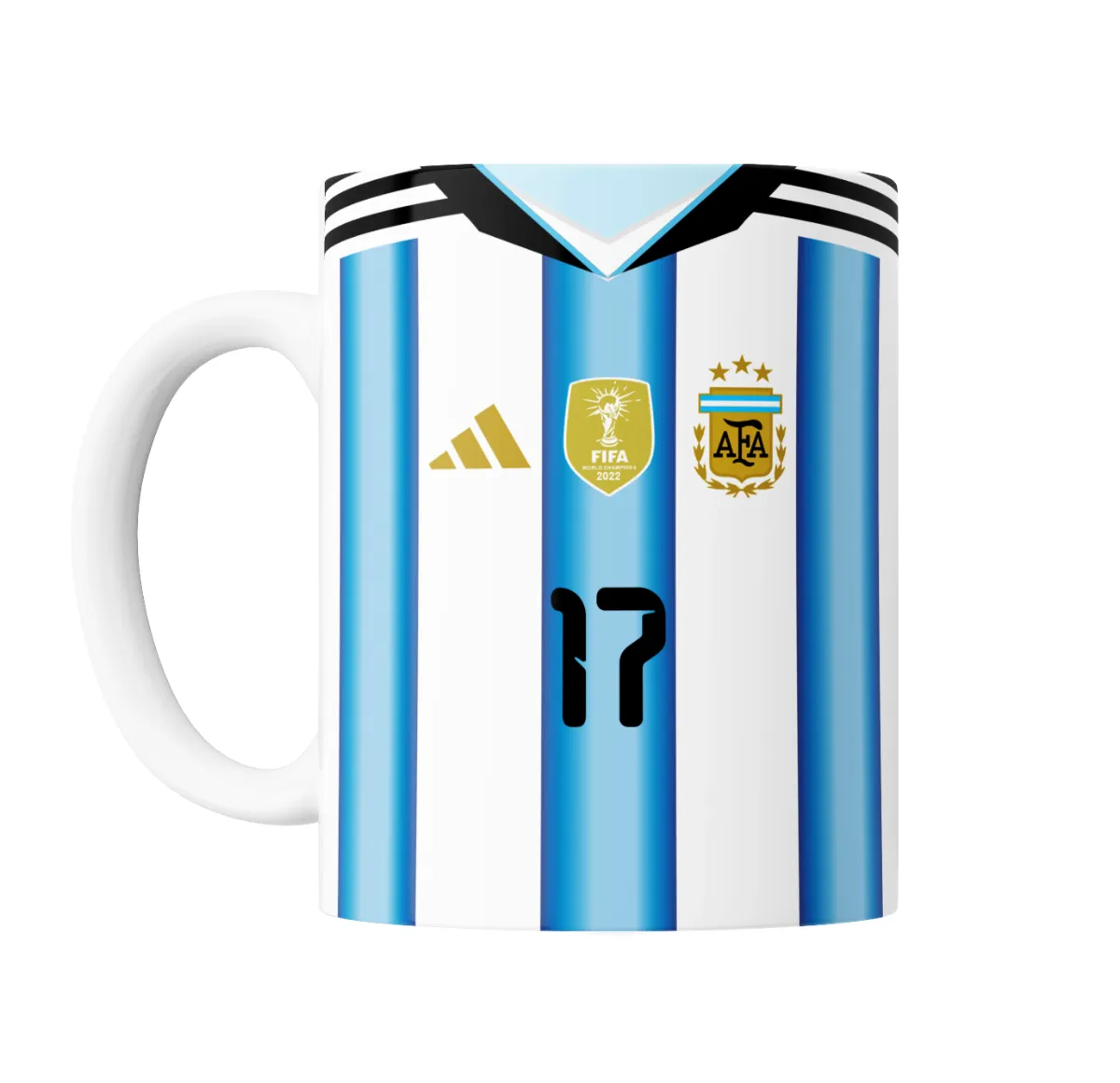 Taza de Cerámica Selección Argentina Camiseta Simeone 17 - vista 2