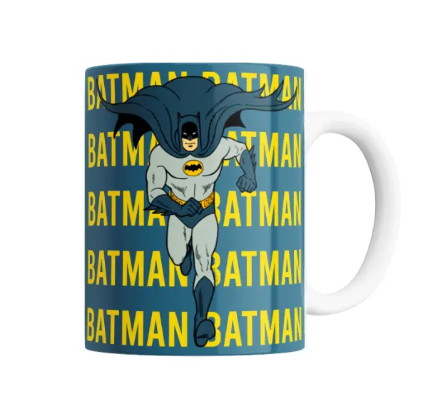 Taza de Cerámica Batman Clásico Repetido