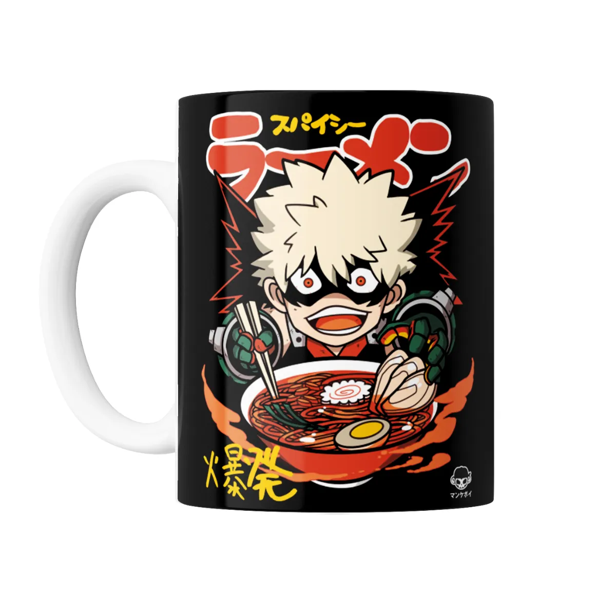 Taza de Cerámica My Hero Academia Bakugo Chibi Ramen - vista 2