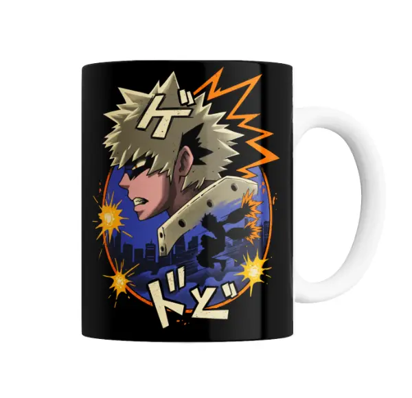 Taza de Cerámica My Hero Academia Bakugo Explosión