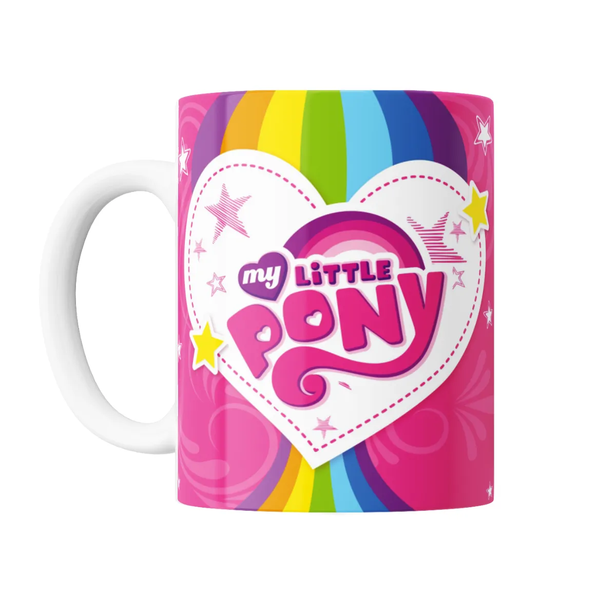 Taza de Cerámica My Little Pony Rainbow Dash Pinkie Pie Twilight Sparkle - vista 2