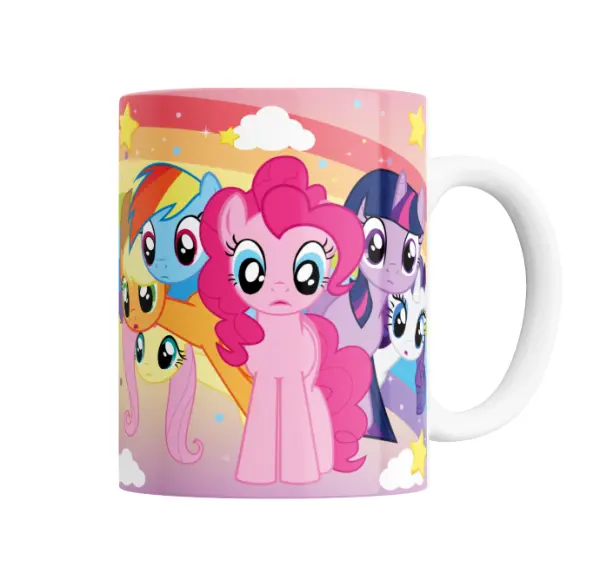 Taza de Cerámica My Little Pony Pinkie Pie y Twilight Sparkle