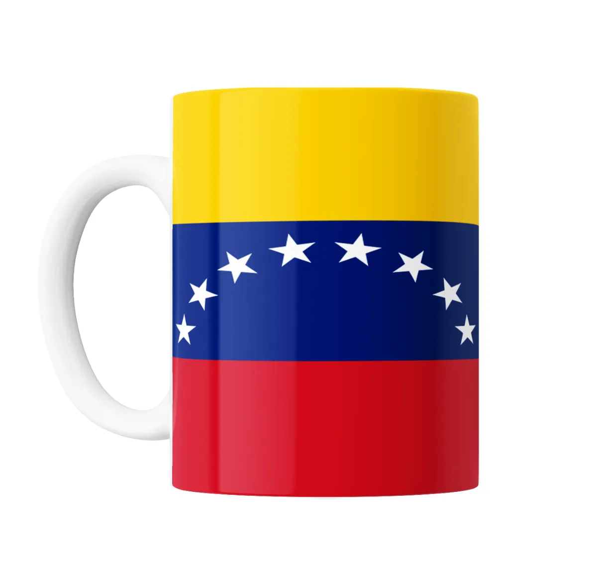 Taza de Cerámica Bandera de Venezuela - vista 2