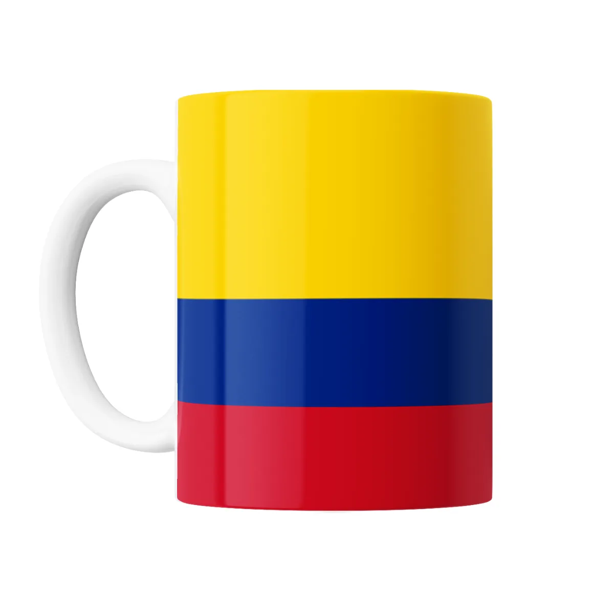 Taza de Cerámica Bandera Colombia - vista 2