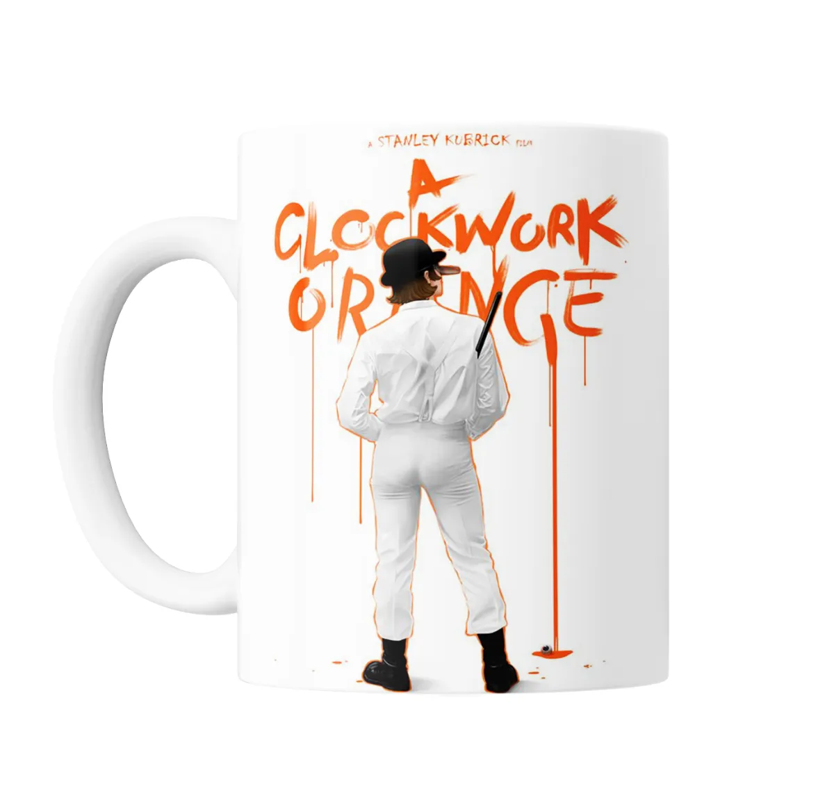 Taza de Cerámica Naranja Mecanica Alex DeLarge Poster - vista 2