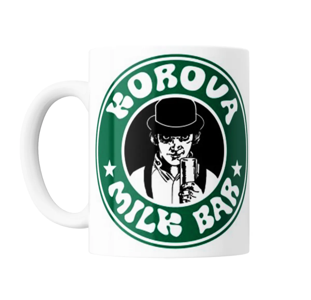 Taza de Cerámica Naranja Mecanica Korova Milk Bar - vista 2