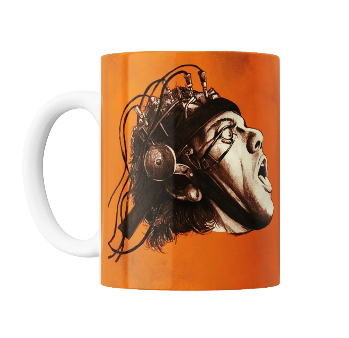 Taza de Cerámica Naranja Mecanica Alex Ojo Mecanico - vista 2
