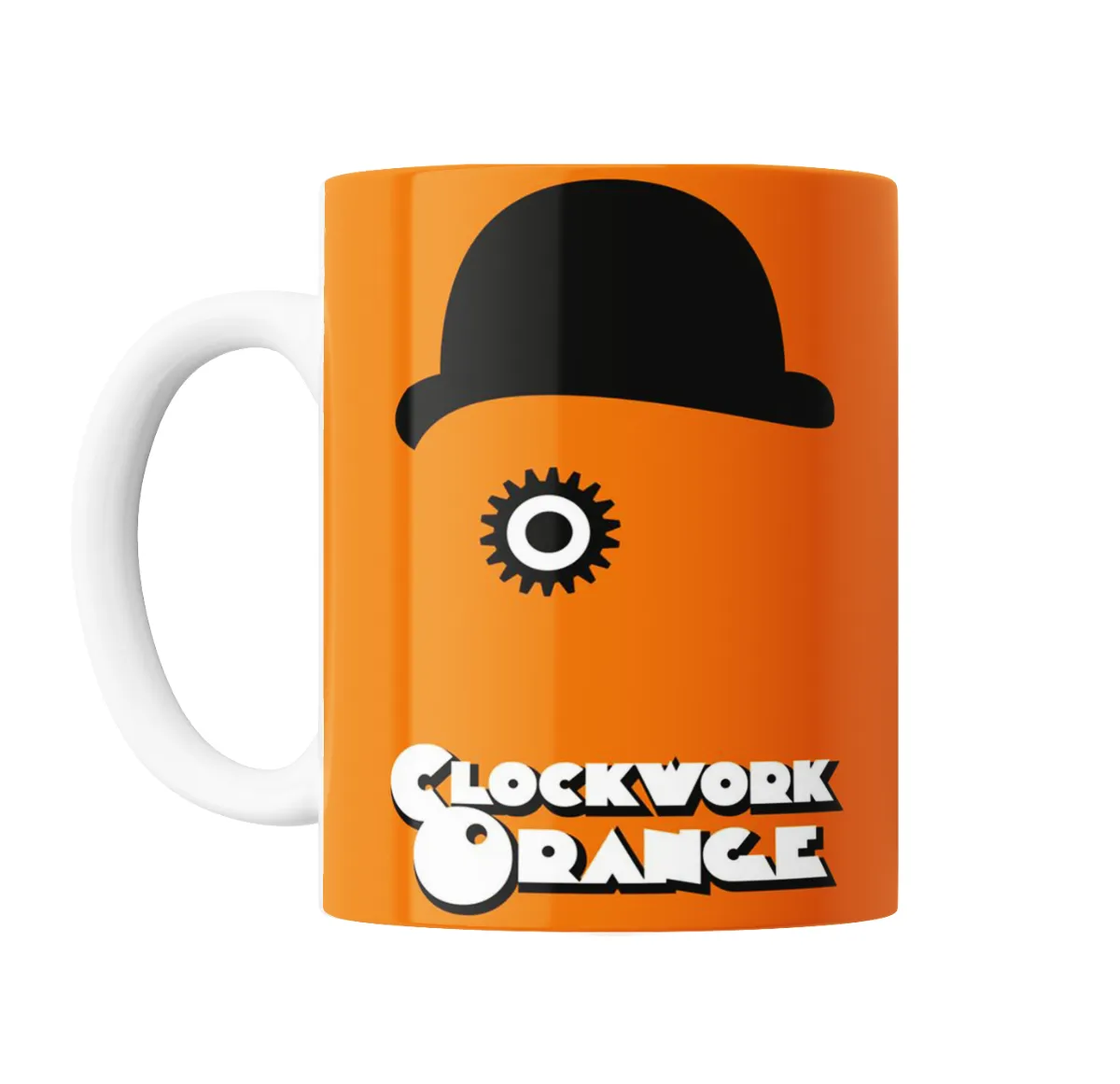 Taza de Cerámica La Naranja Mecánica Bowler Hat y Ojo Mecánico - vista 2
