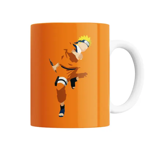 Taza de Cerámica Naruto Uzumaki Pose de Ataque