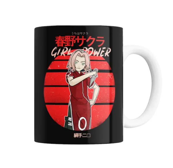 Taza de Cerámica Naruto Sakura Girl Power
