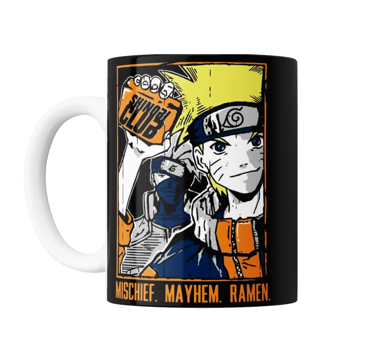 Taza de Cerámica Naruto Shinobi Club Mischief Mayhem Ramen - vista 2