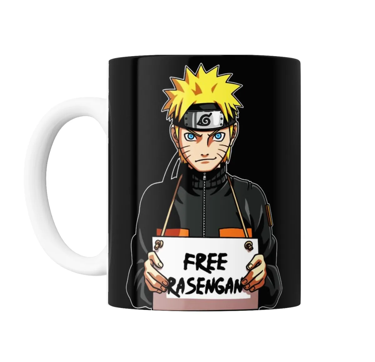Taza de Cerámica Naruto Uzumaki Free Rasengan - vista 2