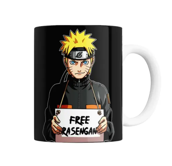 Taza de Cerámica Naruto Uzumaki Free Rasengan
