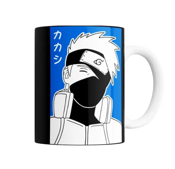 Taza de Cerámica Naruto Kakashi Hatake Estilo Anime