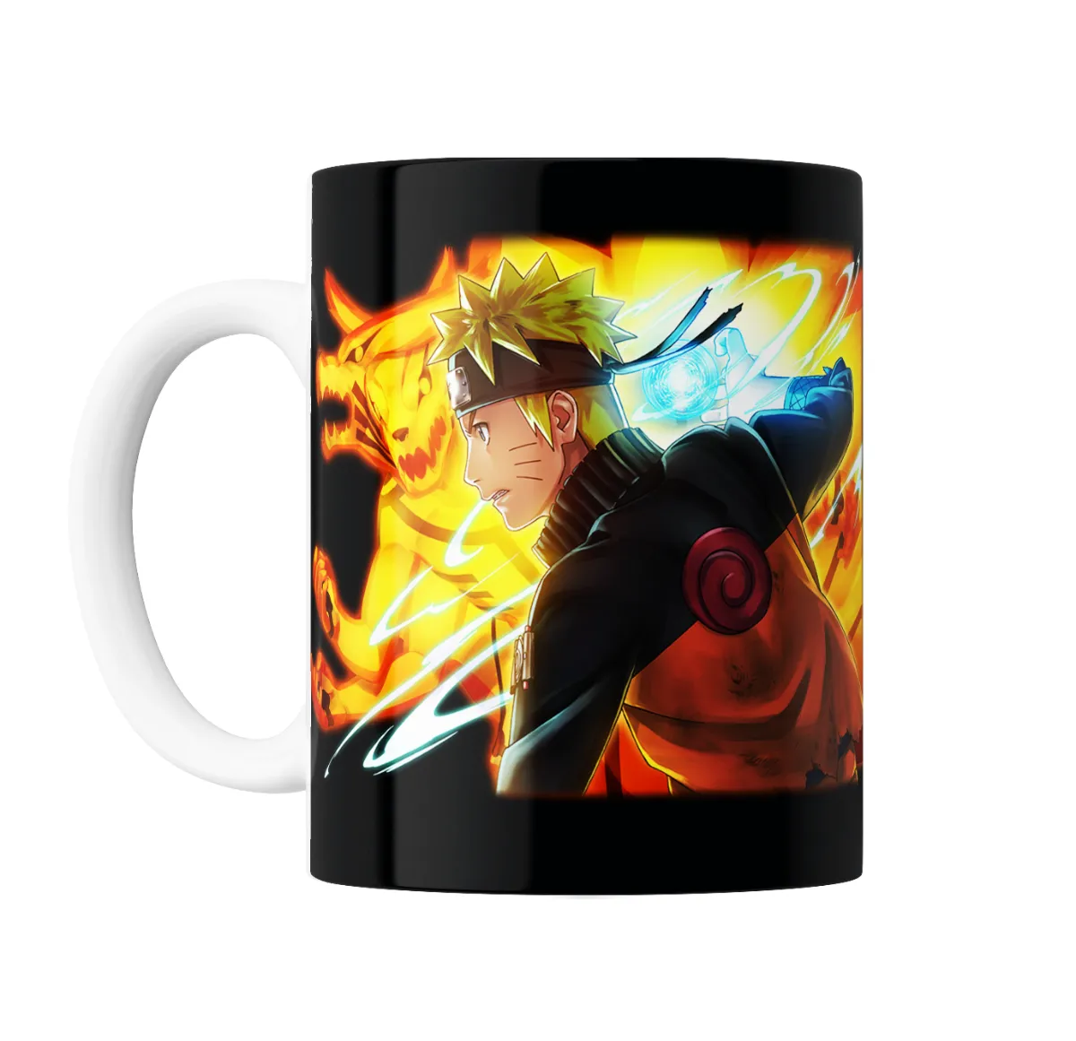Taza de Cerámica Naruto Modo Kurama Rasengan - vista 2
