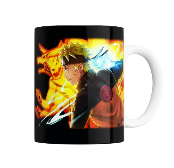 Taza de Cerámica Naruto Modo Kurama Rasengan