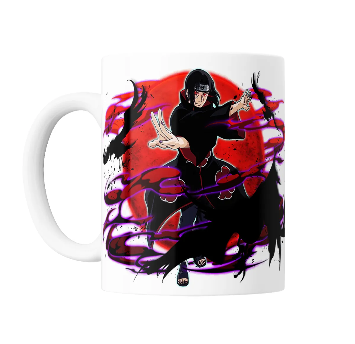 Taza de Cerámica Naruto Itachi Uchiha Akatsuki - vista 2