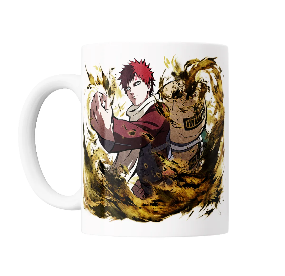 Taza de Cerámica Naruto Gaara con arena - vista 2