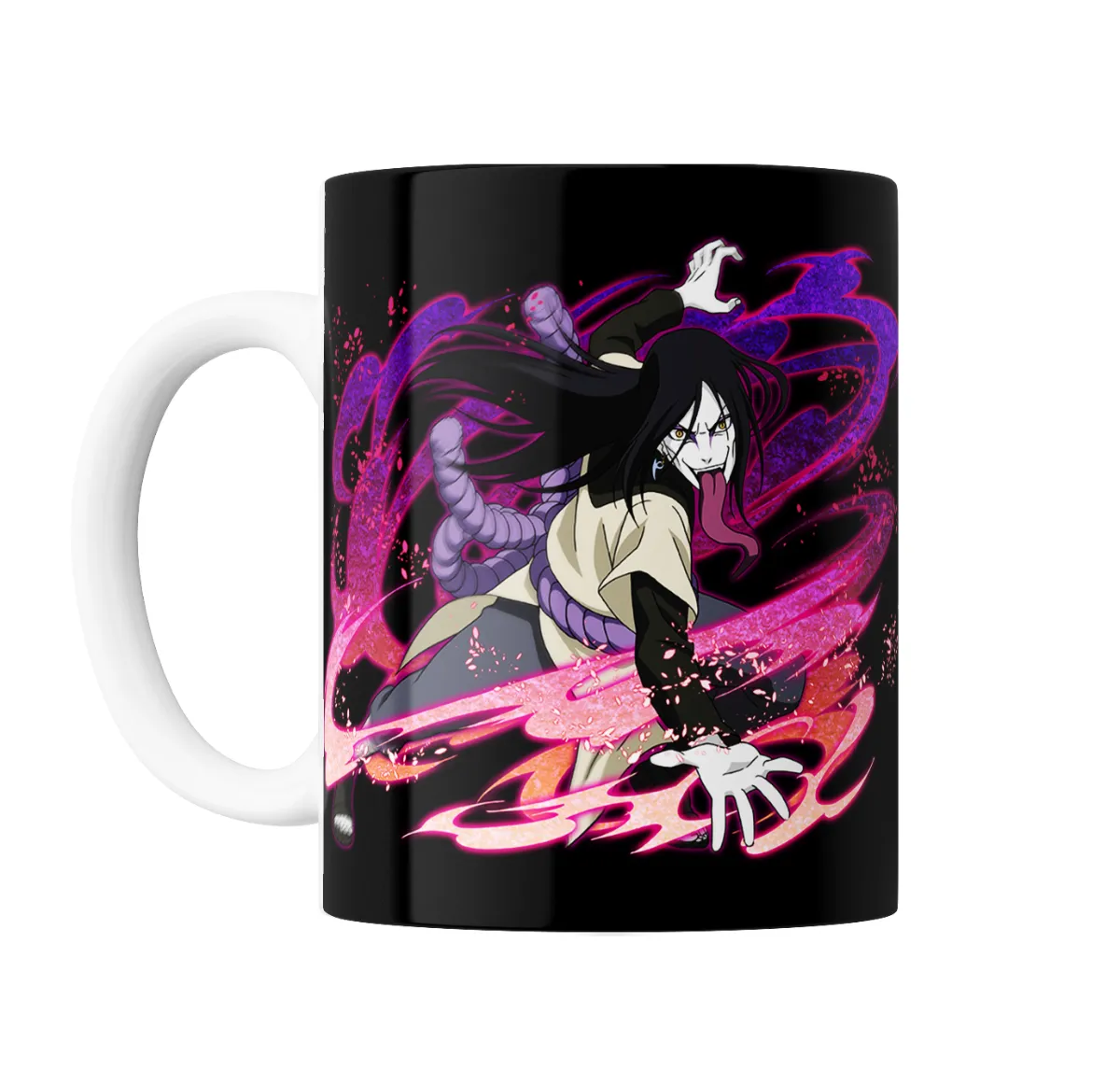 Taza de Cerámica Naruto Orochimaru Modo Serpiente - vista 2