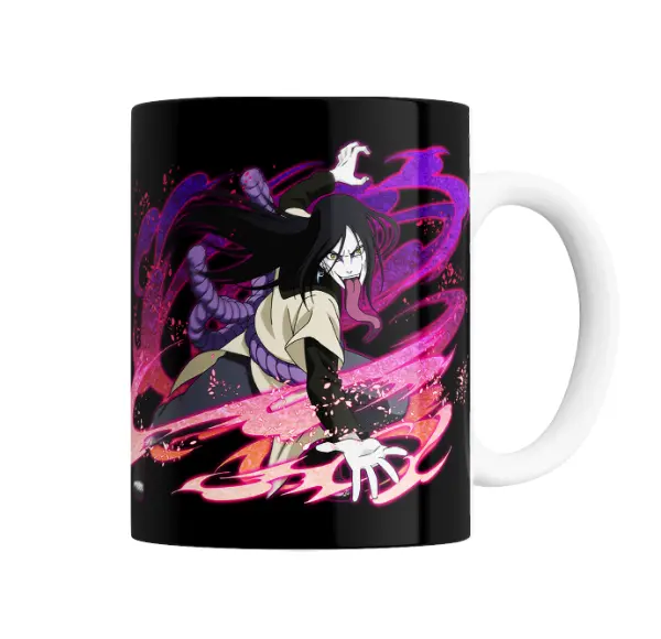 Taza de Cerámica Naruto Orochimaru Modo Serpiente