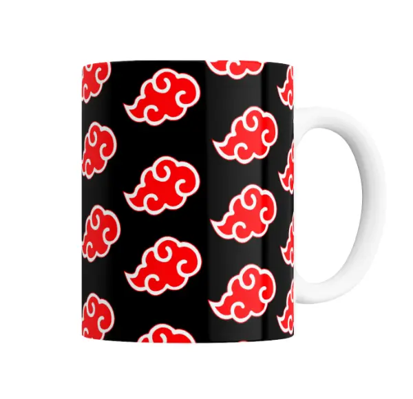 Taza de Cerámica Naruto Nubes Akatsuki