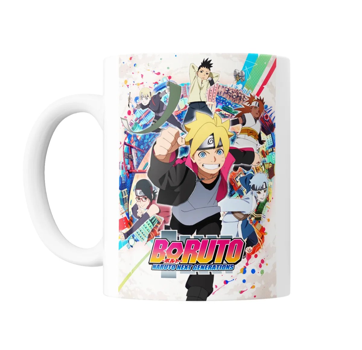 Taza de Cerámica Naruto Boruto Next Generations - vista 2