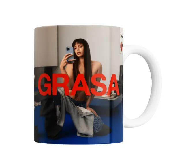 Taza de Cerámica Nathy Peluso GRASA