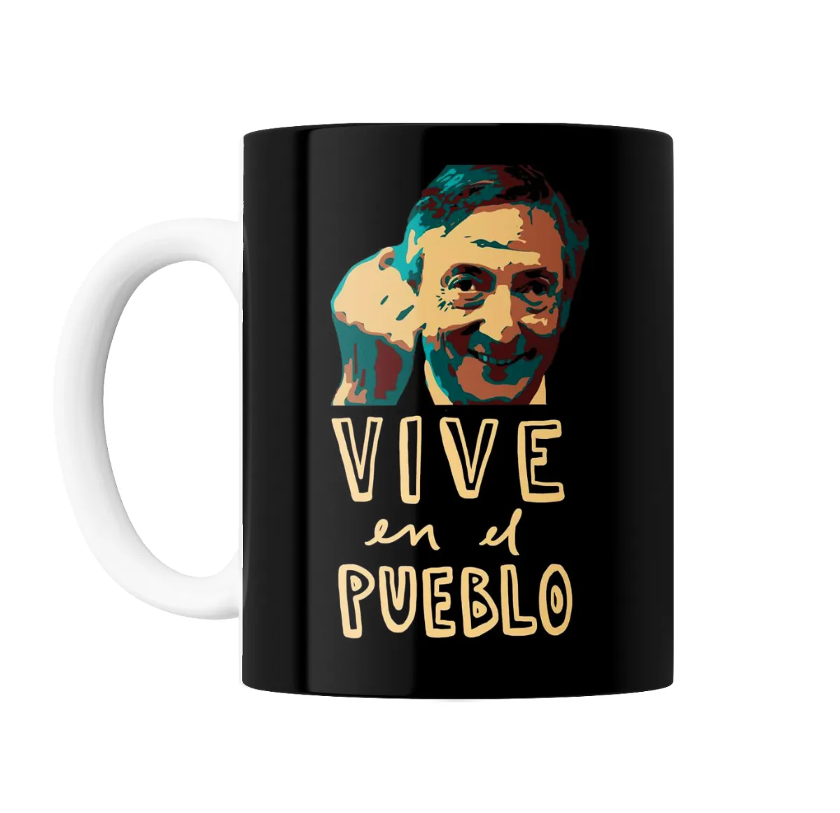 Taza de Cerámica Nestor Vive en el Pueblo - vista 2