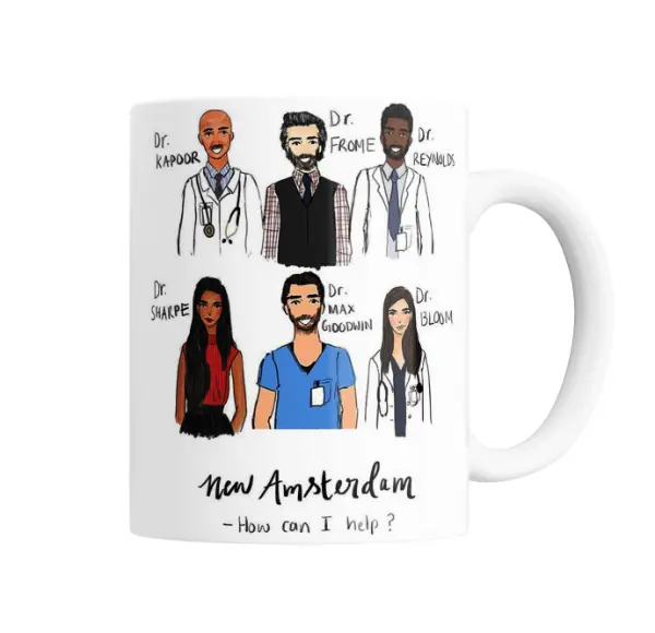 Taza de Cerámica New Amsterdam Equipo Médico