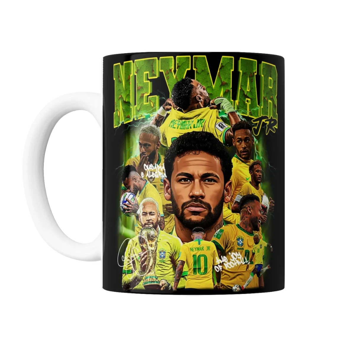 Taza de Cerámica Neymar Jr Selección Brasil - vista 2