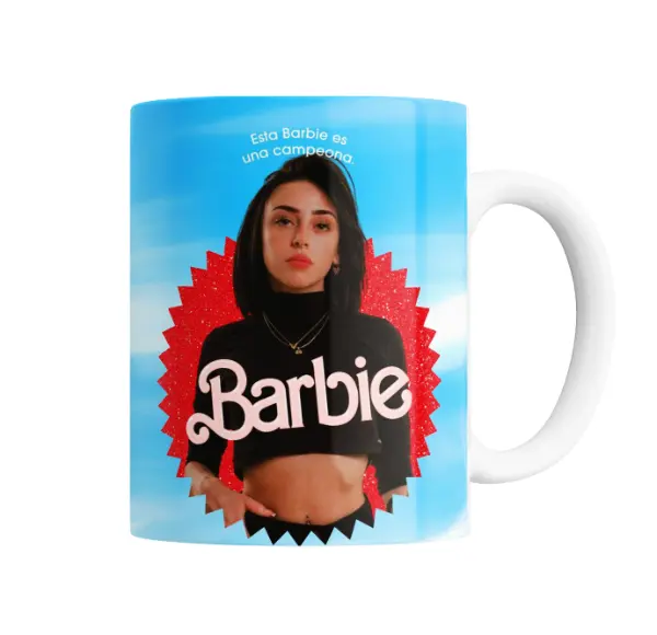 Taza de Cerámica Nicki Nicole Barbie Campeona