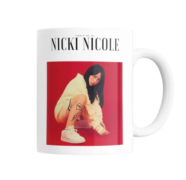 Taza de Cerámica Nicki Nicole Parte de Mi