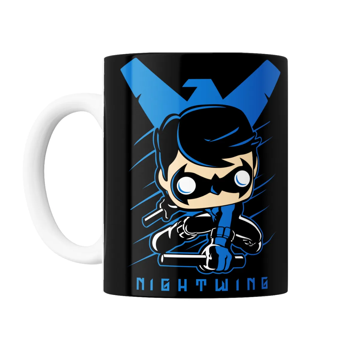 Taza de Cerámica Nightwing Chibi - vista 2