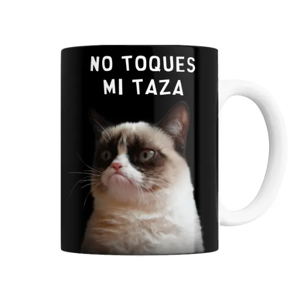 Taza de Cerámica Grumpy Cat No Toques Mi Taza