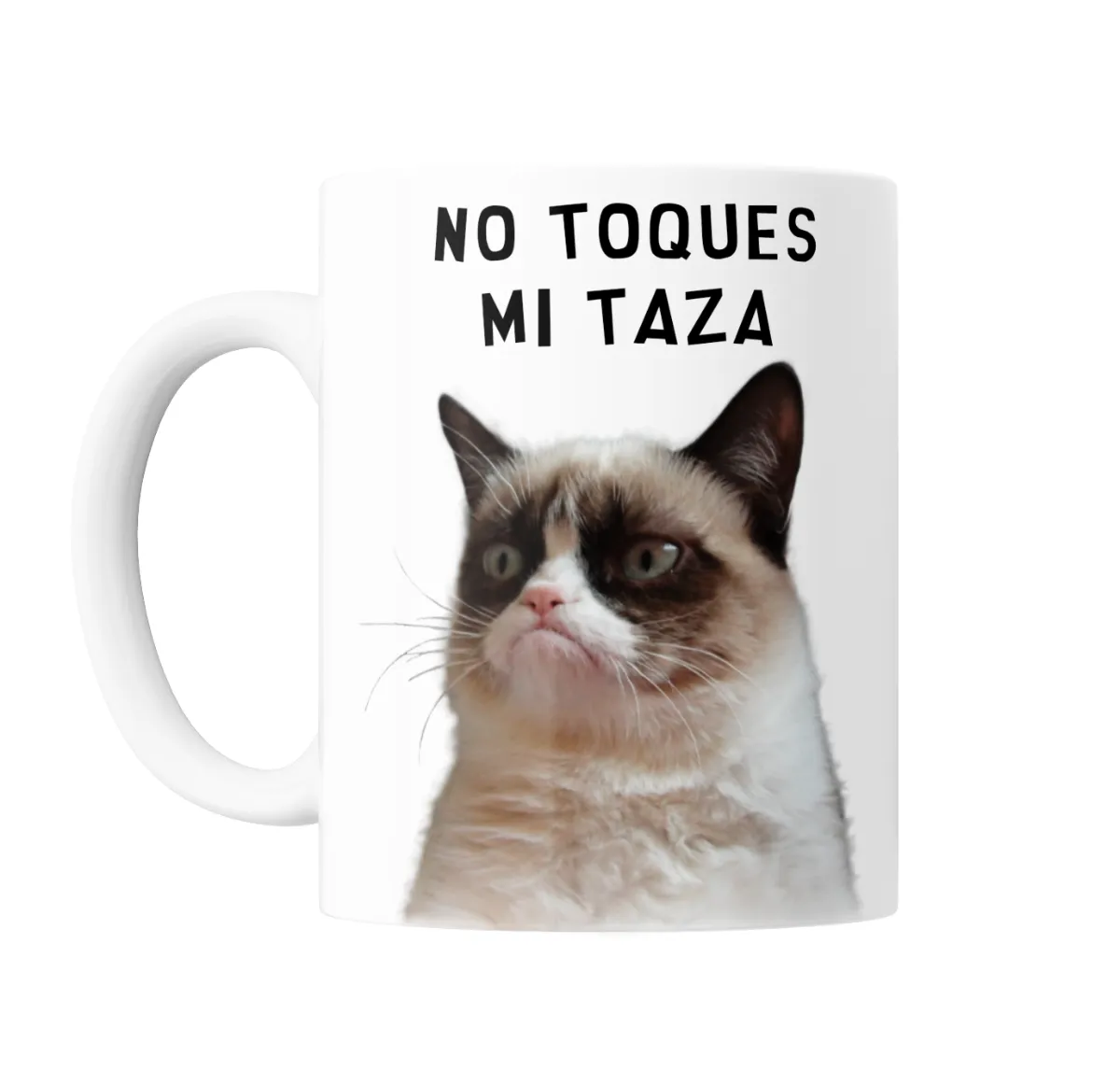 Taza de Cerámica Grumpy Cat No Toques Mi Taza - vista 2