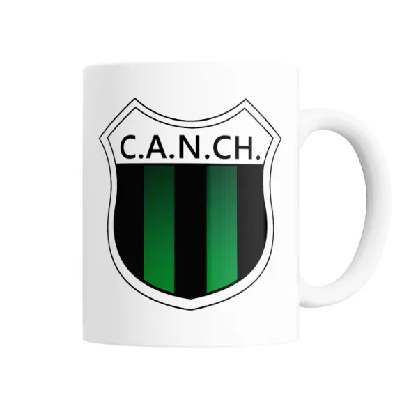 Taza de Cerámica Nueva Chicago Escudo C.A.N.CH.