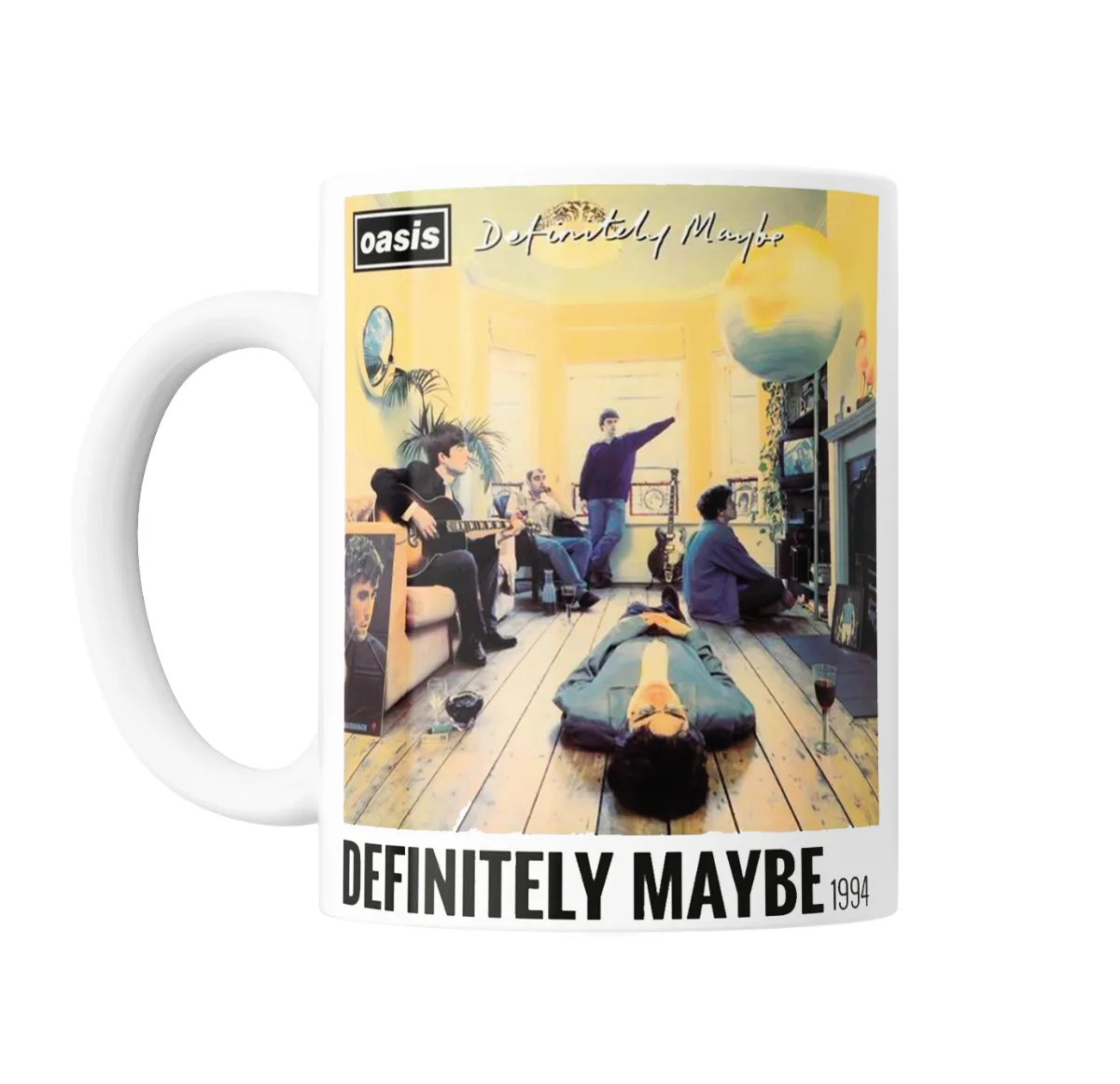 Taza de Cerámica Oasis Definitely Maybe 1994 - vista 2