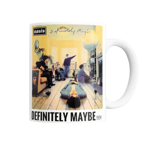Taza de Cerámica Oasis Definitely Maybe 1994