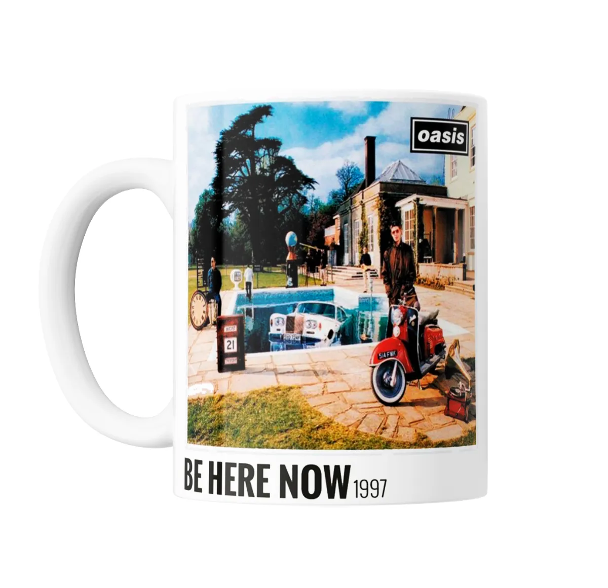 Taza de Cerámica Oasis Be Here Now 1997 - vista 2