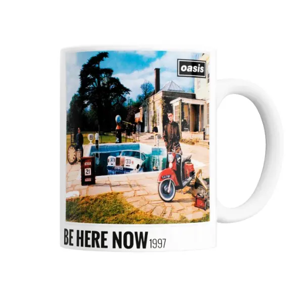 Taza de Cerámica Oasis Be Here Now 1997