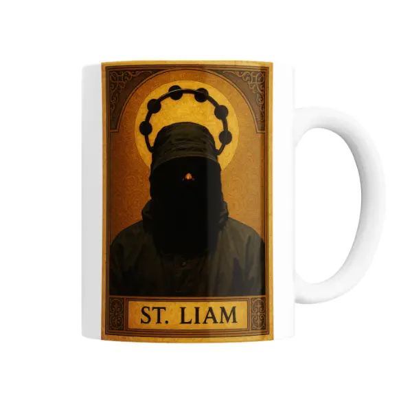 Taza de Cerámica Oasis St. Liam Estampa de Santo