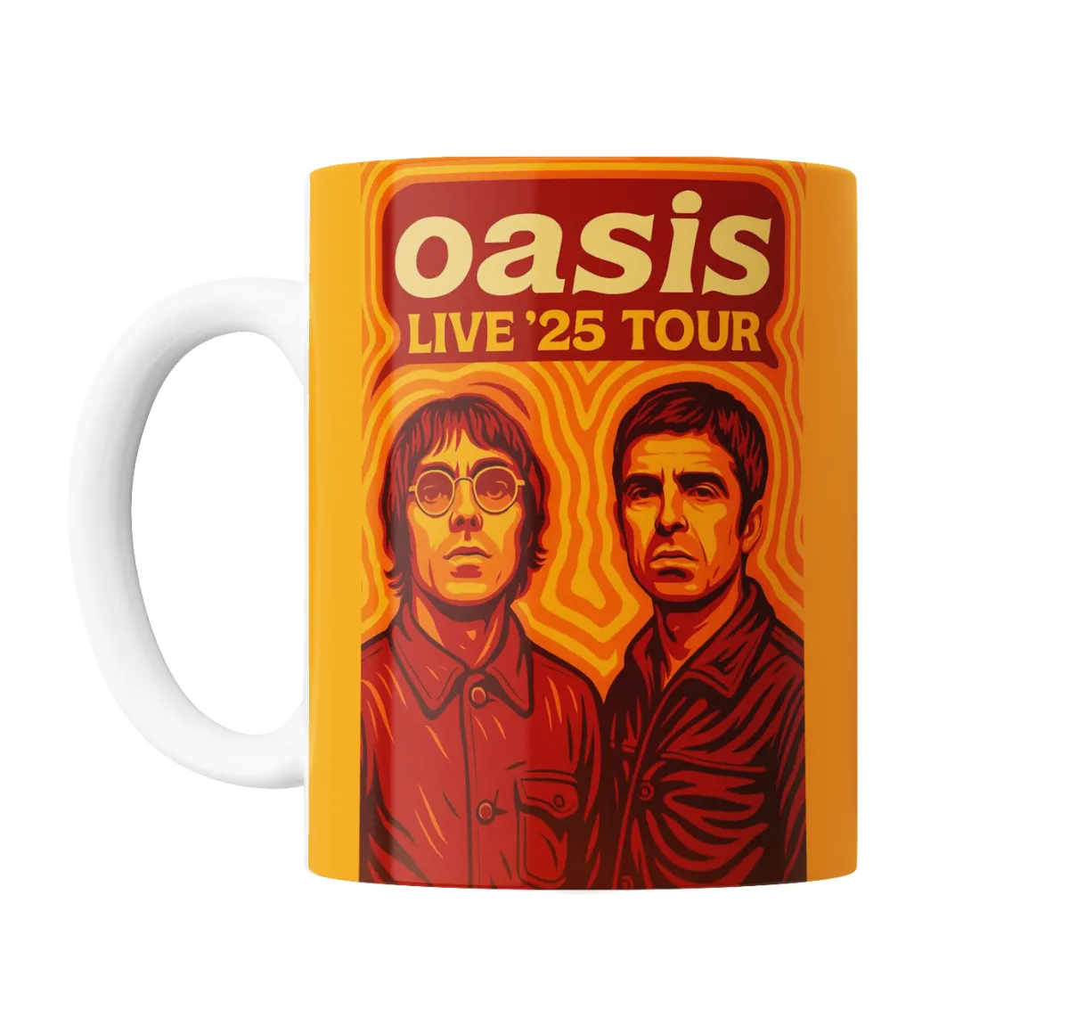 Taza de Cerámica Oasis Live 25 Tour - vista 2