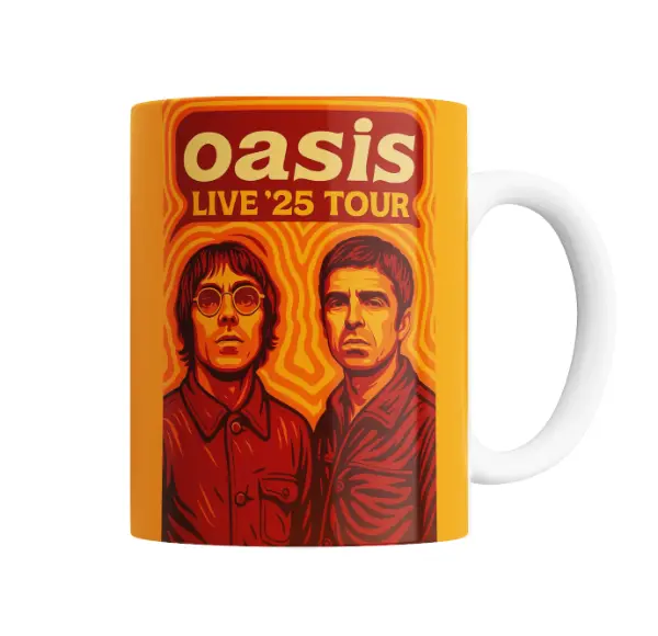 Taza de Cerámica Oasis Live 25 Tour