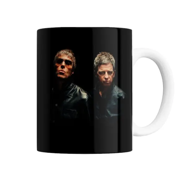 Taza de Cerámica Oasis Liam y Noel Gallagher