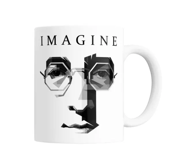 Taza de Cerámica The Beatles John Lennon Imagine