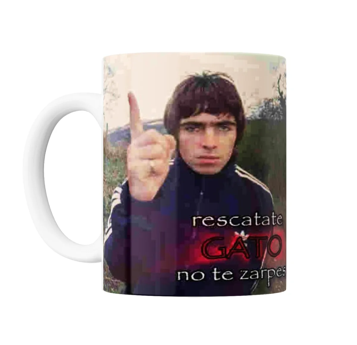 Taza de Cerámica Oasis Rescatate Gato No Te Zarpes - vista 2